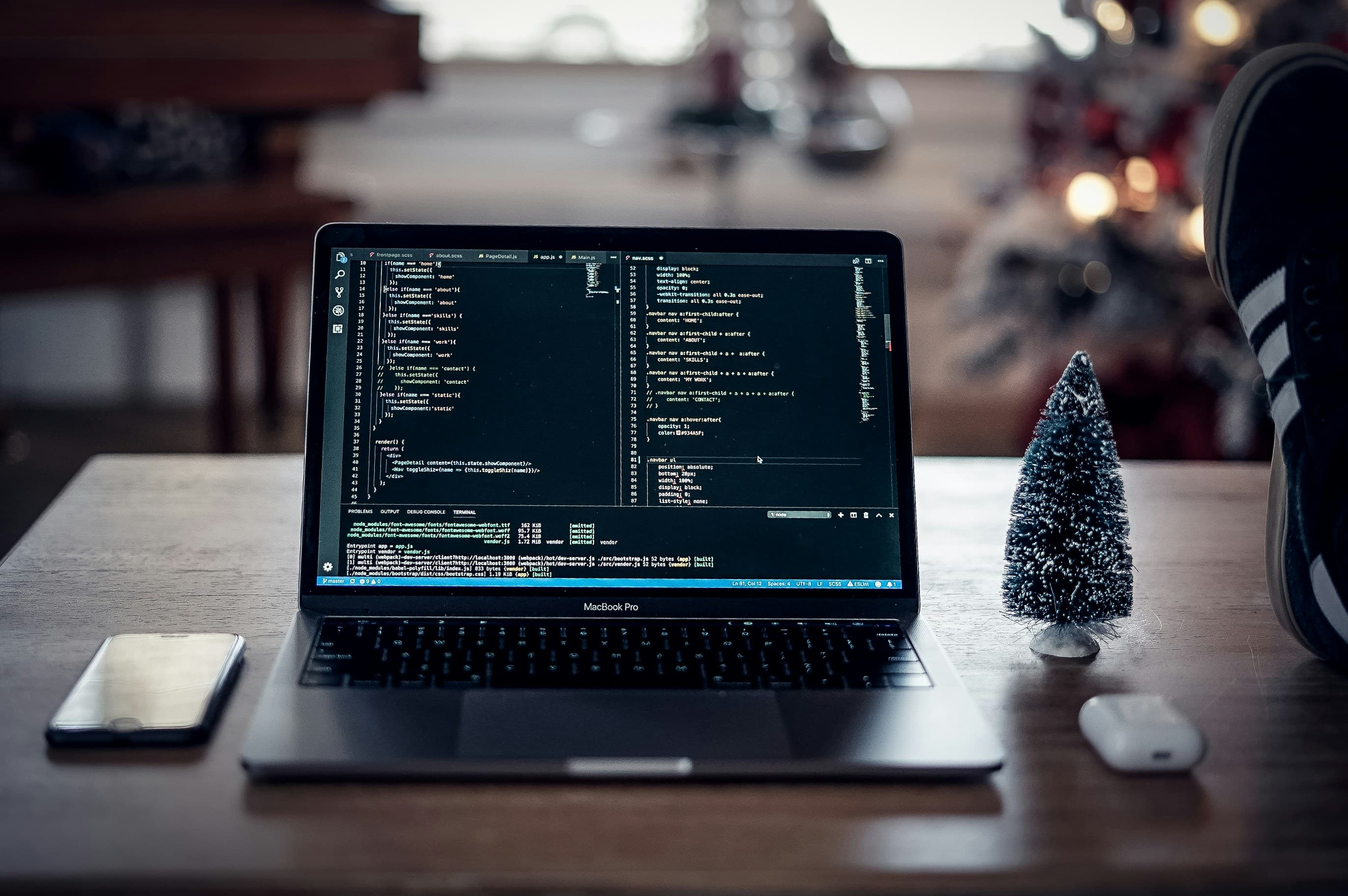 web development page background image